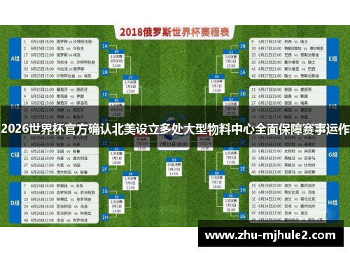 2026世界杯官方确认北美设立多处大型物料中心全面保障赛事运作 2026世界杯官方确认北美设立多处大型物料中心全面保障赛事运作